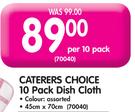 Caterers Choice 10 Pack Dish Cloth
