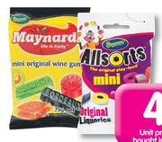 Beacon Mini Prepacks(All Flavours Excluding Energade Enerjellies)-24 x 75gm