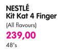 Nestle Kit Kat 4 Finger(All Flavours)-48's