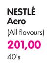 Nestle Aero(All Flavours)-40's