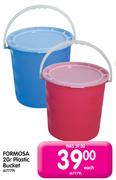 Formosa 20L Plastic Bucket-Each