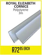 Royal Elizabeth Cornice Polystyrene 3m-Each