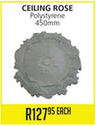 Ceiling Rose Polystyrene-450mm