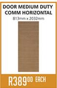 Door Medium Duty Comm Horizontal-813mm x 2032mm