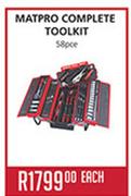 Matpro Complete Toolkit