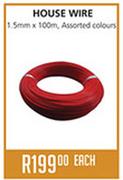 House Wire-1.5mm x 100m