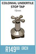 Colonial Undertile Stop Tab-15mm