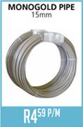 Monogold Pipe-15mm