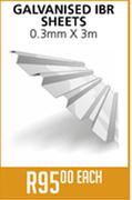 Galvanised IBR Sheets