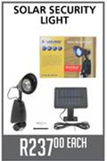 Solar Security Light