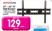 Ultralink 37"-63" TV Wall Bracket