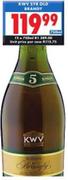 Kwv 5Yr Old Brandy-750Ml