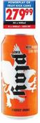 Powerplay Or Fruit Kick Cans-24x440Ml