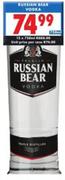 Russian Bear Vodka-750Ml