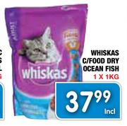 Whiskas C/Food Dry Ocean Fish-1kg