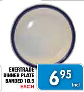 Evertrade Dinner Plate Banded 10.5