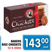 Bakers Bisc Chockits-12 x 200g