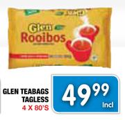 Glen Teabags Tagless- 4 x 80's