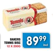 Bakers Tennis Bisc-12 x 200g