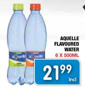 Aquelle Flavoured Water- 6 x 500ml