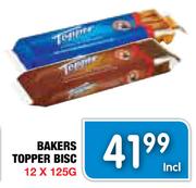 Bakers Topper Bisc-12 x 125g