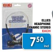 Ellies Headphone Dynamic Stereo