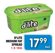  D'Lite Medium Fat Spread-1kg