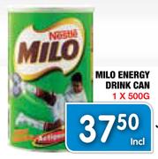 Milo Energy Drink Can-500g