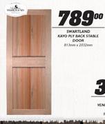 Swartland Kayo Ply Back Stable Door-813mmx2032mm