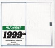 Aluminium Sliding Door-1800mmx2100mm