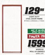 Light Duty Steel Door Frame-813mmx2032mmx115mm