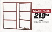 C2H F7-Steel Window Frame