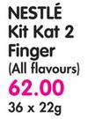 Nestle Kit Kat 2 Finger(All Flavours)-36x22g