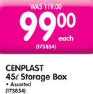 Cenplast 45L Storage Box Assorted