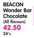 Beacon Wonder Bar Chocolate(All Flavours)-24's
