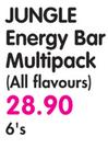 Jungle Energy Bar Multipack(All Flavours)-6's