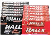 Halls Lozenges(All Flavours)-Each