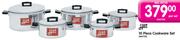 Hort 10 Piece Cookware Set-Per Set