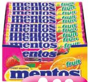 Mentos Dragees(All Flavours)-Each