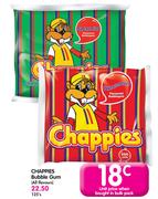 Chappies Bubble Gum (All Flavours)-125's