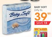 Baby Soft 2-Ply-9's
