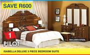 Pilot Isabella Deluxe 3 Piece Bedroom Suite
