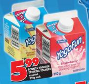 Bonnita Yogofun Drinking Yoghurt-350gm Each
