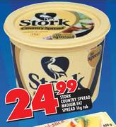 Stork Country Spread Medium Fat Spread-1kg Tub