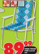 Spring Tension Chair Assorted