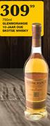 Glenmorangie 10-Jaar-Oue Skotse Whisky-750ml