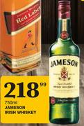 Jameson Irish Whiskey-750ml