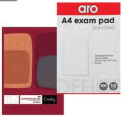 Croxley A4 Exam Pad 80 Page-Per 5 Pack