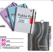 A5 Pukka Pad Project Books With Movable Dividers-Each