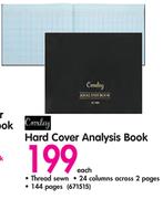 Croxley Hard Cover Analysis Book-Each
